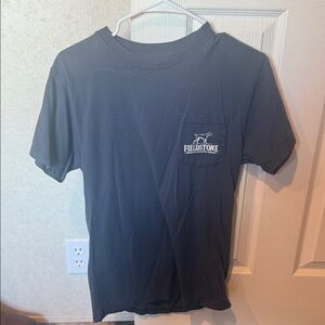 Fieldstone Men's Charcoal Pocket Tee